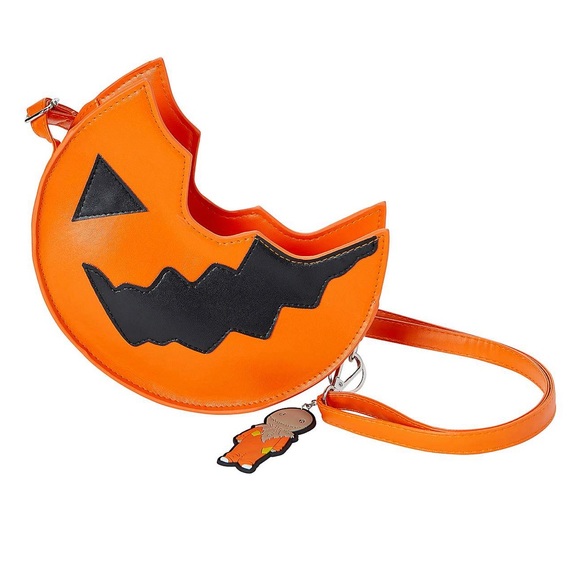 Sam the Halloween Treater Lollipop Crossbody Bag Trick 'r Treat Charm Pumpkin - Picture 3 of 4